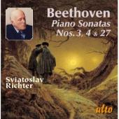 Album artwork for BEETHOVEN: Piano Sonatas Nos. 3, 4 & 27