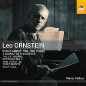 Album artwork for Ornstein: Piano Music, Vol. 3