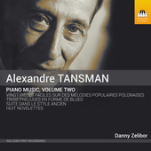 Album artwork for Tansman: Piano Music, Vol. 2