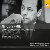 Album artwork for Frid: Complete Music for Viola & Piano