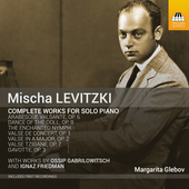 Album artwork for Levitzki: Complete Works for Solo Piano