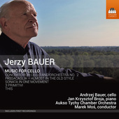 Album artwork for Jerzy Bauer: Music for Cello