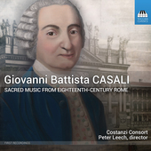 Album artwork for Giovanni Battista Casali: Sacred Music from Eighte
