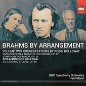 Album artwork for Brahms by Arrangement, Vol. 2: Orchestrations by R