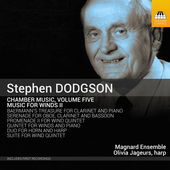 Album artwork for Dodgson: Chamber Music, Vol. 5 – Music for Winds