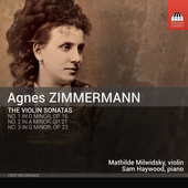 Album artwork for Zimmermann: The Violin Sonatas