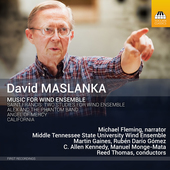 Album artwork for David Maslanka: Music for Wind Ensemble