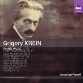 Album artwork for Krein: Piano Music