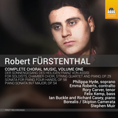 Album artwork for Fürstenthal: Complete Choral Music, Volume One