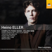 Album artwork for Heino Eller: Complete Piano Music, Volume Nine