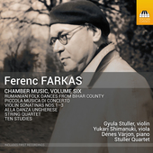 Album artwork for Farkas: Chamber Music, Vol. 6