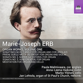 Album artwork for Marie Joseph Erb: Organ Works, Volume One