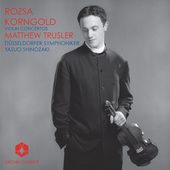 Album artwork for Rosza / Korngold: Violin Concertos - Trusler