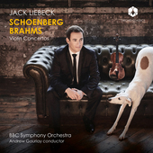 Album artwork for Schoenberg - Brahms: Violin Concertos