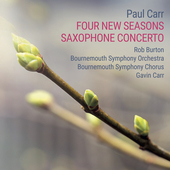 Album artwork for Carr: Four New Seasons - Saxophone Concerto