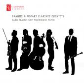 Album artwork for Brahms & Mozart Clarinet Quintets