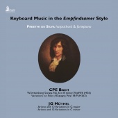 Album artwork for Keyboard Music in the Empfindsamer Style - CPE Bac