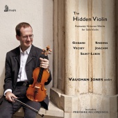Album artwork for The Hidden Violin - Romatic works for Solo Violin