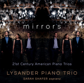 Album artwork for Mirrors - 21st Century American Piano Trios