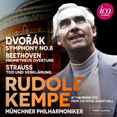Album artwork for Dvorák: Symphony No. 8 - Beethoven: Prometheus Ov