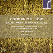 Album artwork for O SING UNTO THE LORD