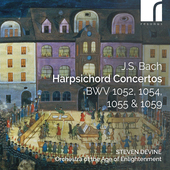 Album artwork for J.S. Bach: Harpsichord Concertos, BWV 1052, 1054, 