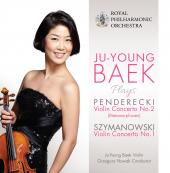 Album artwork for Penderecki & Szymanowski: Violin Concertos  / Baek
