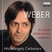 Album artwork for Weber: COMPLETE PIANO SONATAS