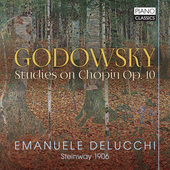 Album artwork for Godowsky: STUDIES ON CHOPIN, OP. 10