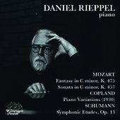 Album artwork for Daniel Rieppel Plays Mozart