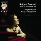 Album artwork for Carolyn Sampson: Not just Dowland