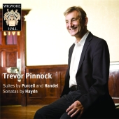 Album artwork for Pinnock: Harpsichord Works / Purcell, Handel