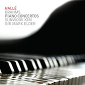 Album artwork for Brahms: Piano Concertos 1 & 2 / Kim, Elder