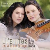 Album artwork for Lifelines - Grieg, Liszt, Franck / Lea & Esther Bi