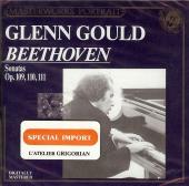 Album artwork for Beethoven: Last Three Sonatas / Gould