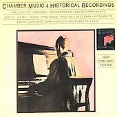 Album artwork for Stravinsky: Chamber Music & Historical Recordings