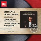 Album artwork for Perlman plays Beethoven and Mendelssohn