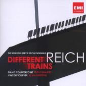 Album artwork for Reich: Different Trains, Piano Counterpoint, Tripl
