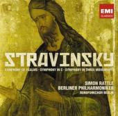 Album artwork for Stravinsky: Symphony of Psalms (Rattle)