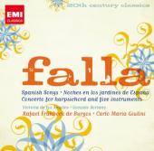 Album artwork for Falla: Spanish Songs, Nights in the Gardens of Spa