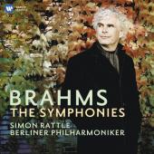 Album artwork for Brahms: Symphonies Nos. 1-4 / Simon Rattle