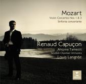 Album artwork for Mozart: Violin Concertos Nos. 1 & 3 / Capucon