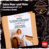 Album artwork for Weber: Clarinet Concertos nos. 1 & 2 - Sabine Meye