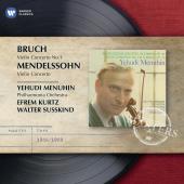 Album artwork for Bruch, Mendelssohn: Violin Concertos / Menuhin