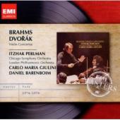 Album artwork for Brahms, Dvorak: Violin Concertos / Perlman