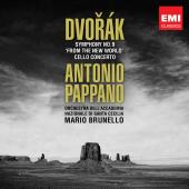 Album artwork for Dvorak: Symphony No 9 & Cello Concerto / Pappano