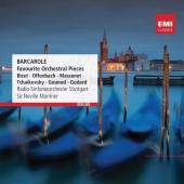 Album artwork for Barcarole, Favourite Orchestral Pieces / Marriner