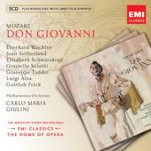 Album artwork for Mozart: Don Giovanni / Sutherland, Schwarzkopf