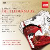 Album artwork for Strauss: Die Fledermaus / Schwarzkopf, Karajan