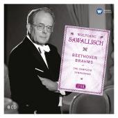 Album artwork for Wolfgang Sawallisch: Beethoven / Brahms The Comple